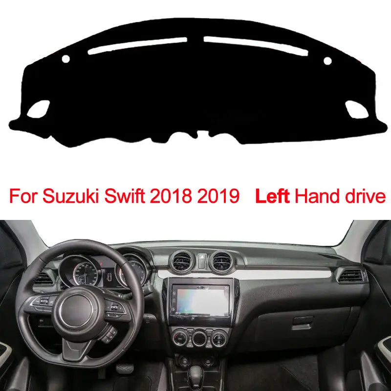 

Auto Dashboard Cover Mat Pad Dashmat Anti-glare Dash Sunshade Carpet Rug For SUZUKI SWIFT 2018 2019 2020 Car Styling Accessories