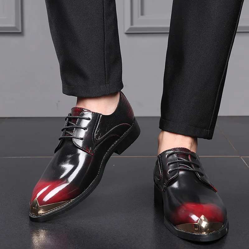 38 48 кожаные туфли мужские деловые стильные удобные официальные для мужчин #