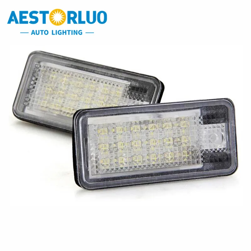 

Светодиодная лампа Q7 для номерного знака, лампа для Audi A3/S3 A4/S4 B6 8E/8H A6/S6 A8/S8 Rs4 A5 2d, белая, 12 В, 2 шт.