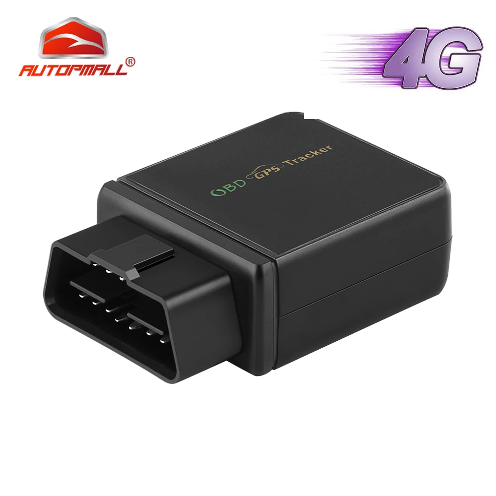 4G OBD GPS трекер OBD2 автомобильный локатор слежения в реальном времени голосовой