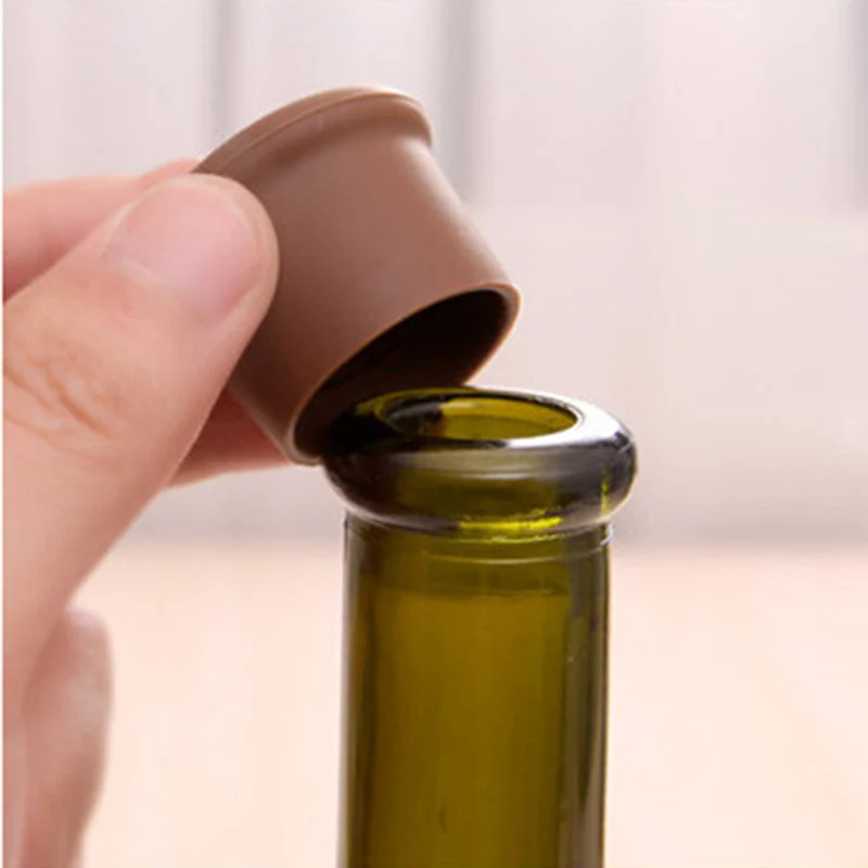 Силиконовые бокалы для вина вакуумная пробка подарок шампанского новинка