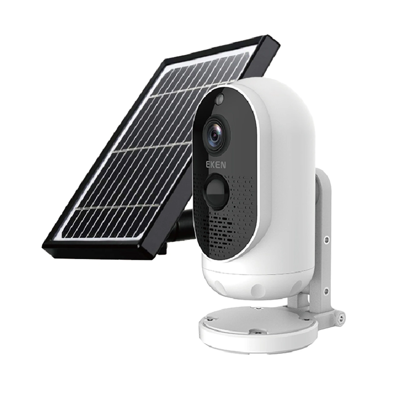

Upgraded 1080P Solar Wireless Camera, Outdoor Security Camera, 2-Way Audio, Motion Alert, Rechargeable Batteries, IP65