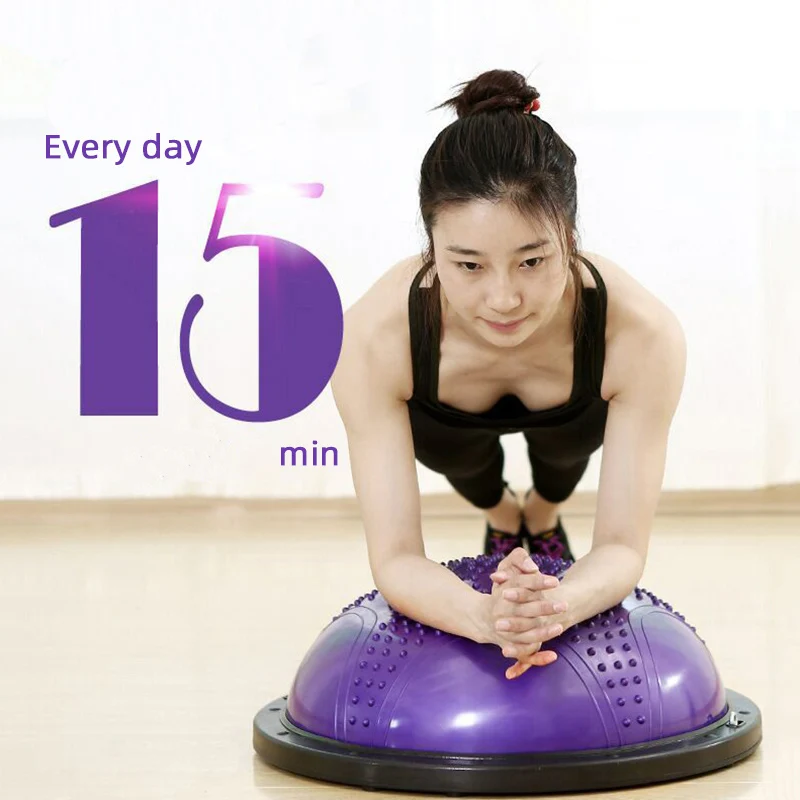 Рухсин 58см домашняя фитнес-йога балансная мяч пилатес оборудование укрепить большой