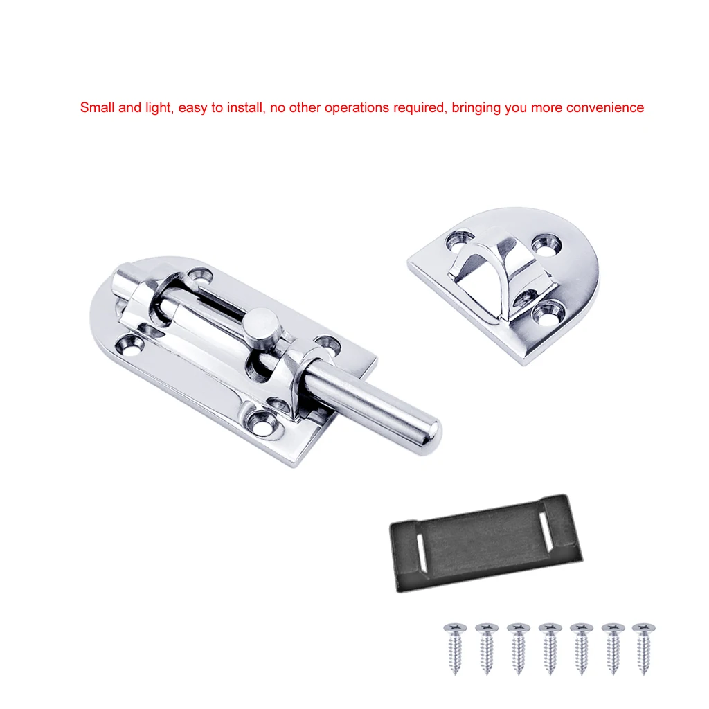 

Marine Grade Stainless Steel 316 Boat Barrel Bolt Cabinet Door Latch Lock For Boat Yacht RV Door Window Hardware Accessories