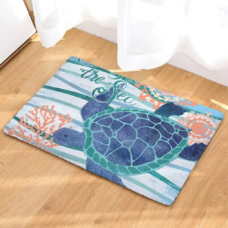 CAMMITEVER морские черепахи гиппокамп Краб морской Скорпион коврики наружные входные
