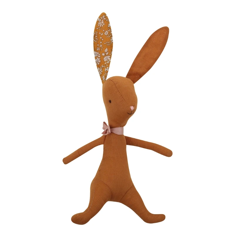 boneca de pelúcia de coelho para brinquedo educacional infantil para acalma adereço para tirar fotos