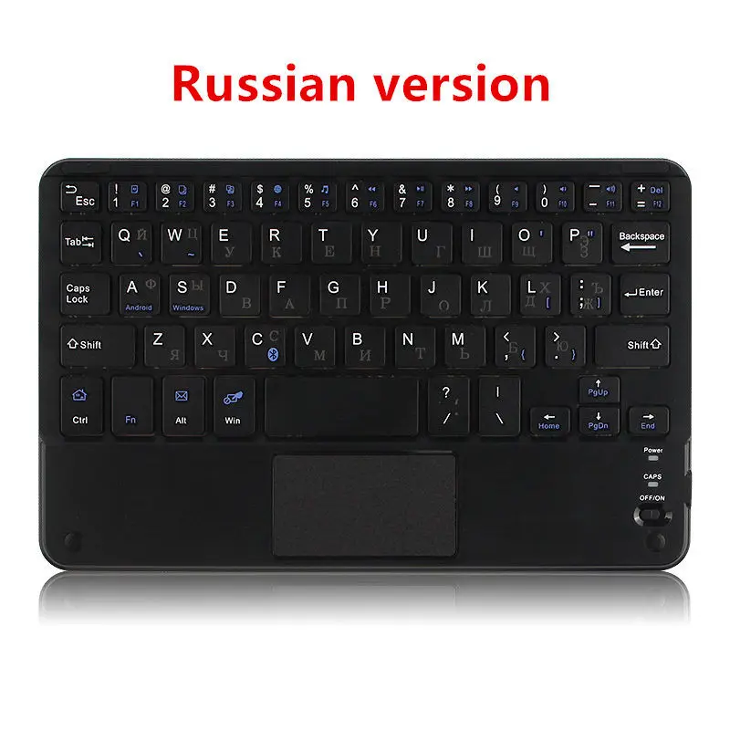 keyboard Russian Bluetooth клавиатура для Samsung Galaxy Tab S2 8,0 планшетный ПК SM-T710 T715 T713 T719 беспроводная клавиатура Android Windows сенсорный Чехол - Цвет: keyboard Russian