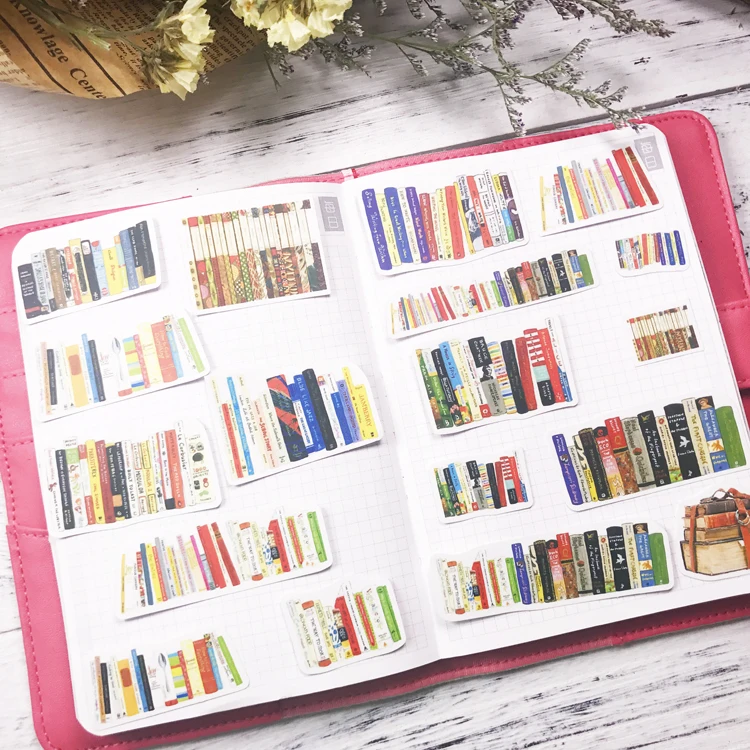 18 шт./упак. дневник красочные Студенческие Книги стикер набор для скрапбукинга