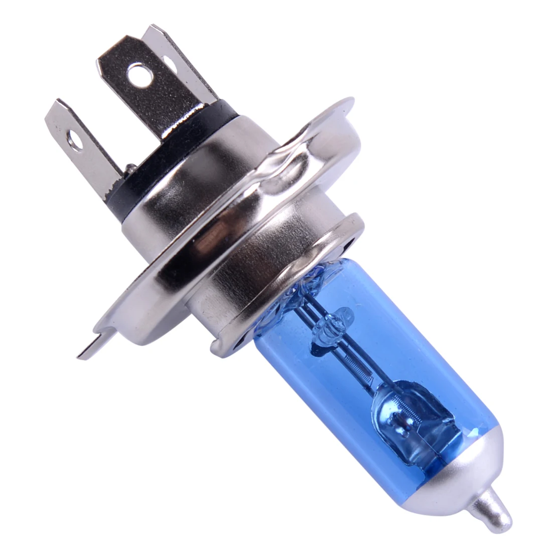 CITALL 2 шт H4 HB2 P43T 9003 12V 100W 6000K синяя яркая галогенная лампа для фар ультра-белая лампа
