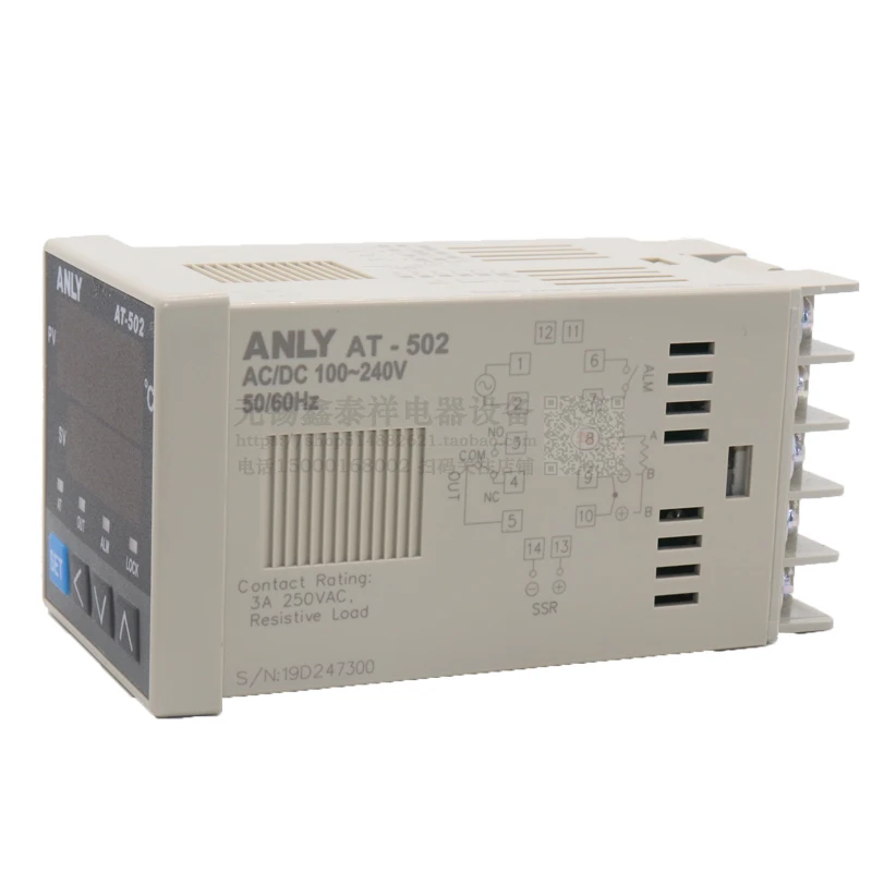 

ANLY термостат AT-402 502 602 702 902 Микрокомпьютер регулятор температуры
