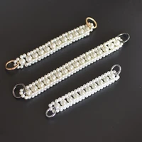 box packing high quality girls present lady handbag pearl strap super chic women fashion bag belts custom made service available