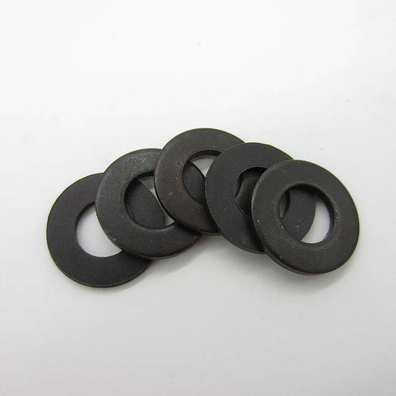 

M2 M2.5 M3 M4 M5 M6 M8 M10 M12 DIN125 ISO7089 Carbon Steel Flat Machine Washer Plain Black Washer Furniture Gaskets