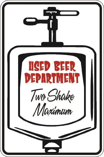 

Металлический пивной шкаф для пива StickerPirate 2 Shake максимум 8x12 дюймов новинка знак алюминий S120