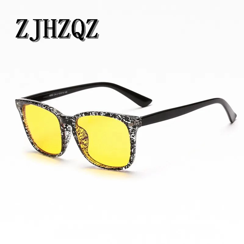 Black Flower Retro Round Flat Mirror Glasses classic Frame Full Rim Small Fresh Glass Anti-blue Light Night Vision Clear Eyeglasses Frames - Цвет оправы: Black Flower