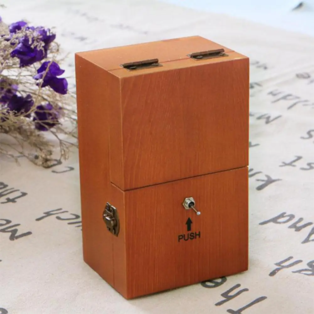 Забавные игрушки для розыгрыша полностью собранные отключаются деревянная