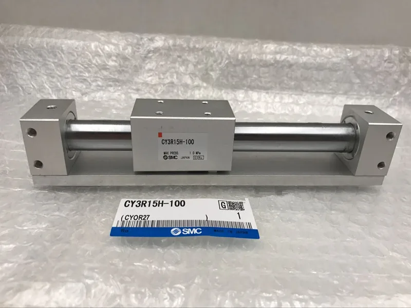

CY3B CY3R CY3R10 CY3R10-50 CY3R10-100 CY3R10-150 CY3R10-200 ORIGINAL SMC Magnetically Coupled Rodless Cylinder/Direct Mount