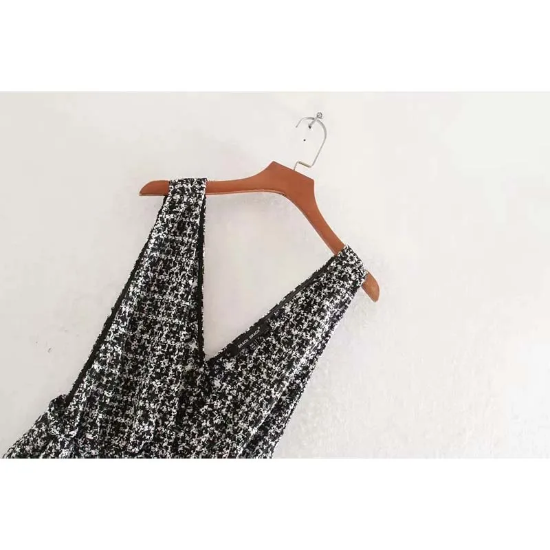 Женское твидовое платье JXYSY элегантное винтажное в английском стиле vestidos de fiesta