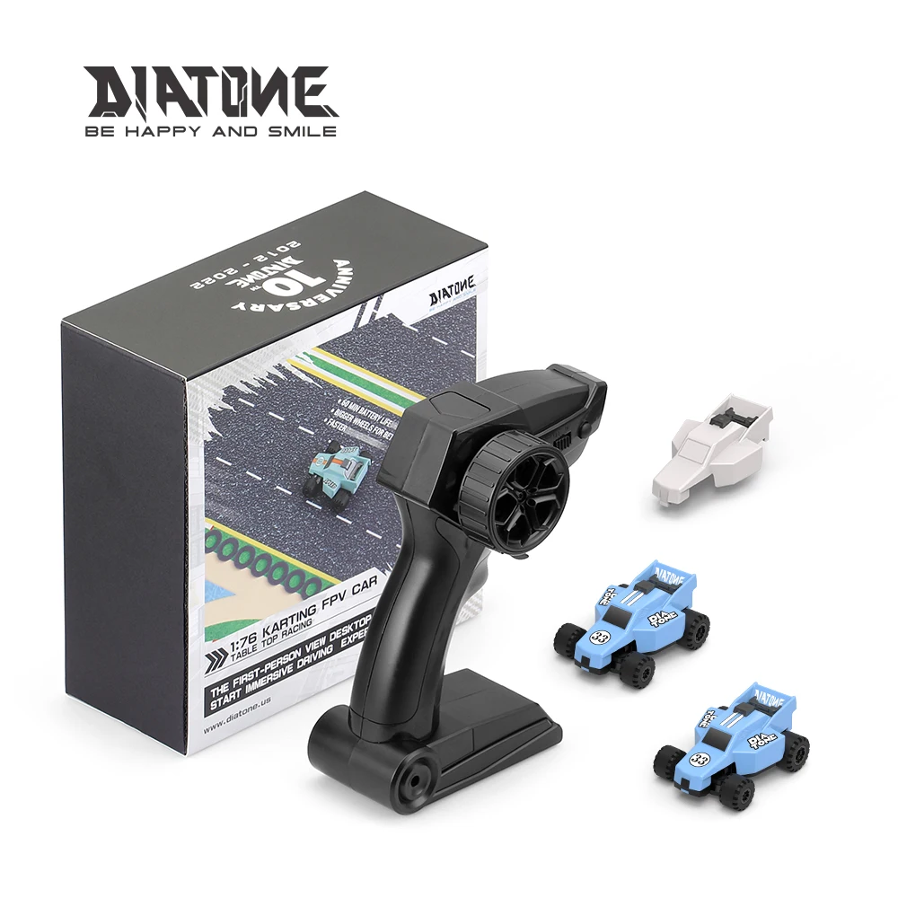 

DIATONE 1:76 Q33 Karting 60 мин RTR двойной автомобиль комплект с пультом дистанционного управления Q2 RC спортивный автомобиль с красочными ракушками