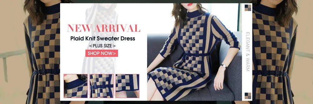 COCOEPPS Long sleeve Autumn High Neck Women Large Size Dress Thicken 5XL 6XL Plus Size Dress Mid-Calf Female Clothes vestidos