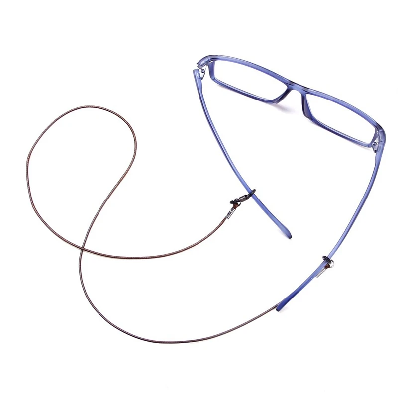 Модные очки солнцезащитные восковой шнур шейный ремешок подставка для очков