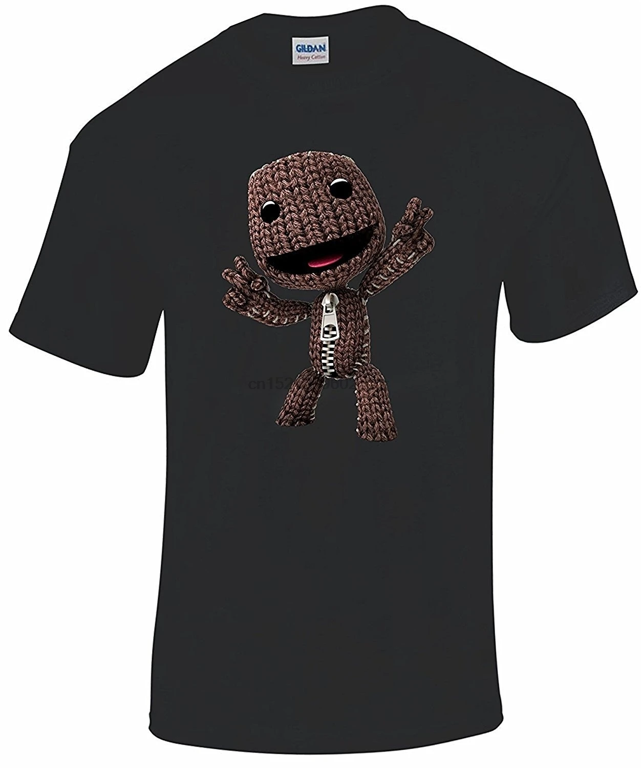 Маленькая большая планета Sackboy обычная футболка|Мужские футболки| |