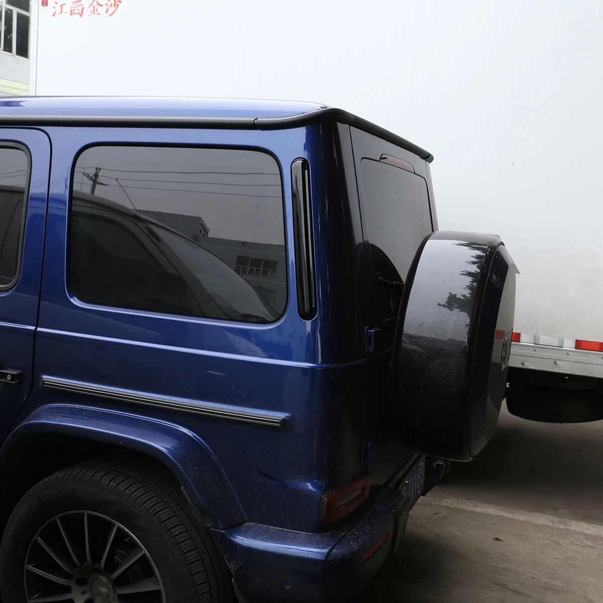 2 шт. автомобильные аксессуары для Mercedes Benz G Class W463 G350 2019 2020|Хромирование| |