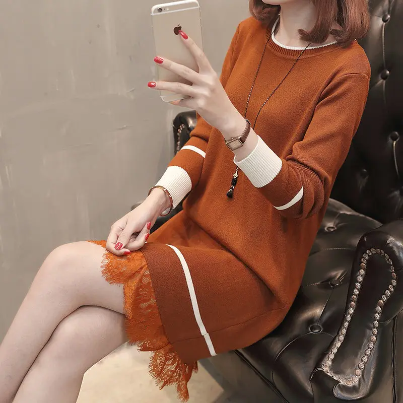 

spring autumn winter new women fashion casual warm nice Sweater woman female OL long winter sweater