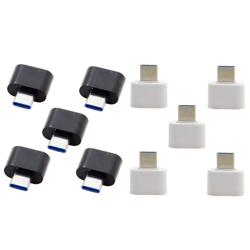 

10 шт., OTG-адаптер USB 2,0 Type-C