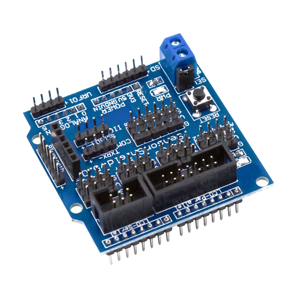V5.0 сенсор Щит Плата расширения для arduino электронные строительные блоки робот