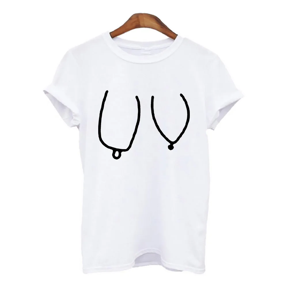 

Модная забавная футболка в стиле Харадзюку для женщин, Повседневная футболка с коротким рукавом и принтом, летние свободные топы, женская о...