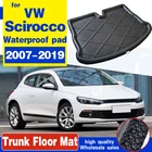 Коврик для багажника, для Volkswagen VW Scirocco 2007-2019, защита от грязи
