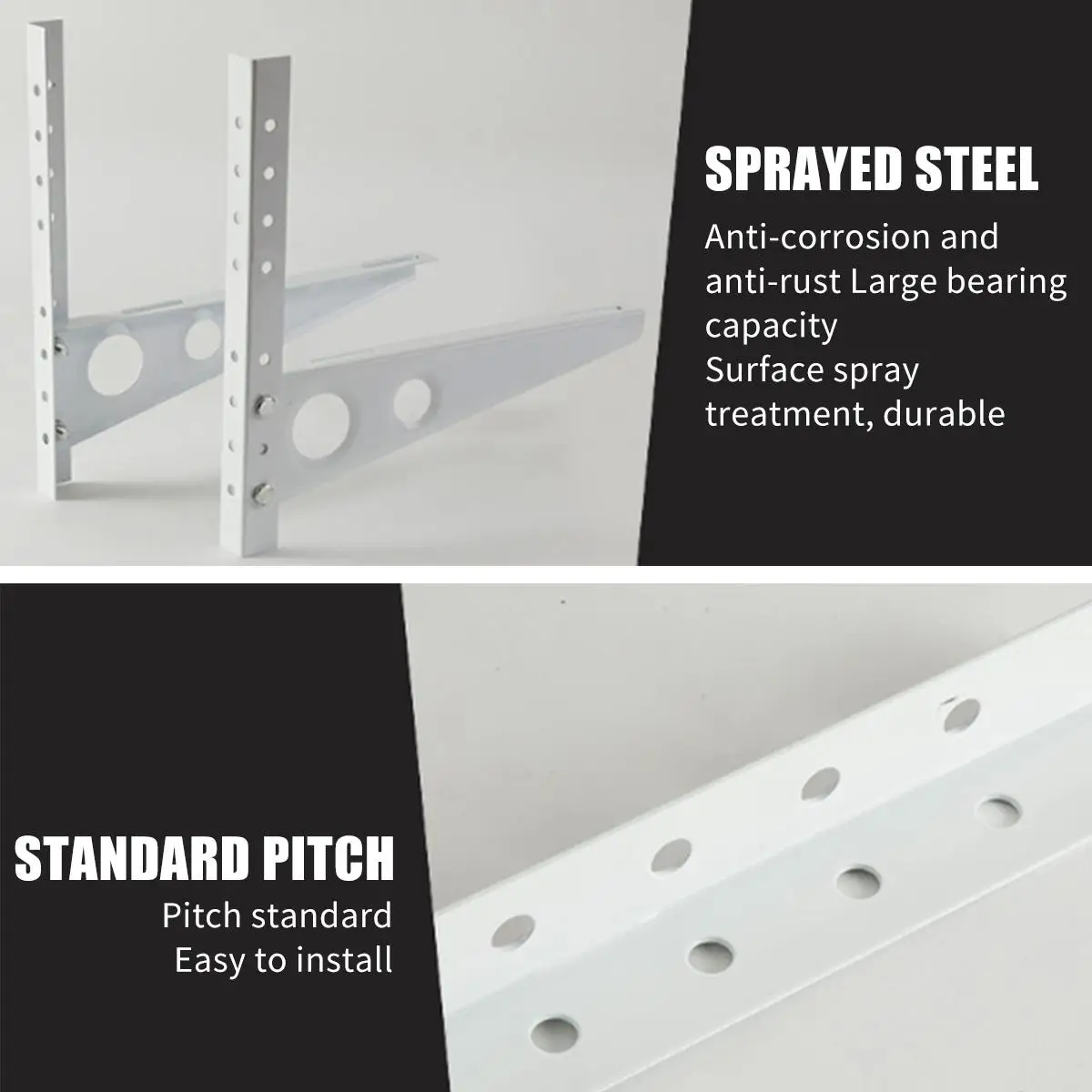 

1.5P Air Conditioning Bracket Air Conditioning Outside Rack Support Iron Bracket With Rust Resistant Paint