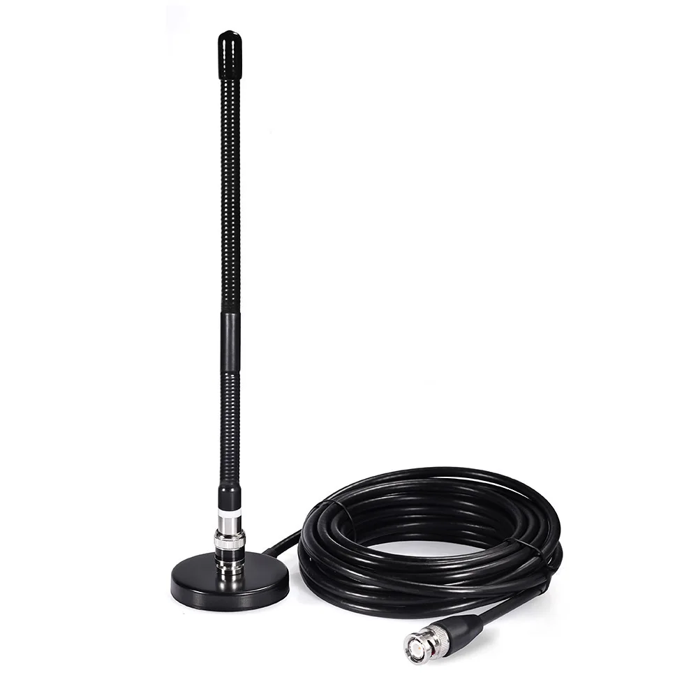 Superbat 27MHz Ham Radio Antenna with Magnetic Base 3M Cable BNC Male Connector for ICOM IC-V8 IC-V80 IC-V80E IC-V82 IC-V85
