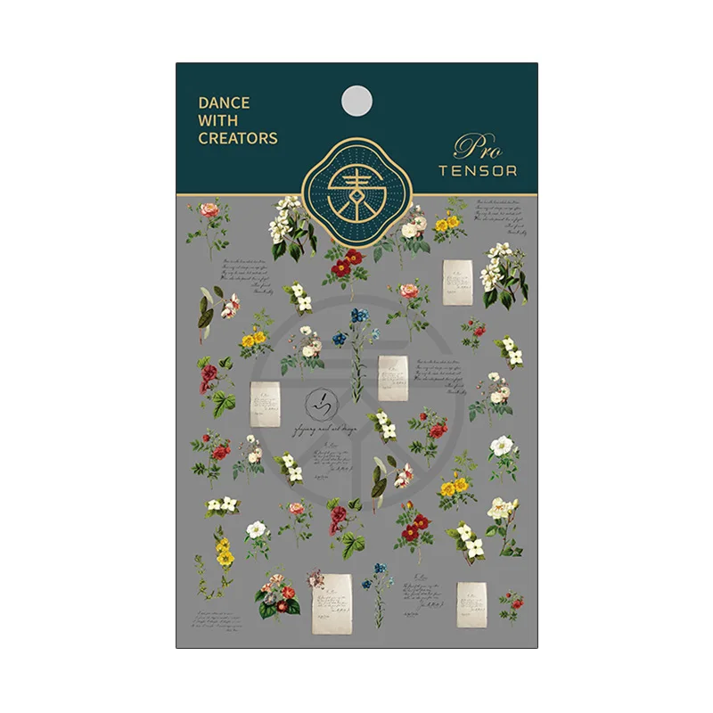 

1 Pc Flower Green Leaf Nail Sticker Frosted Thin Transparent Self-adhesive Nail Stickers Nail Art Decorations