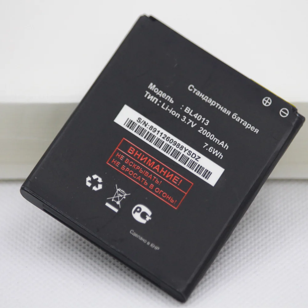 ISUNOO 5 шт./лот Высококачественная батарея BL4013 для FLY IQ441 IQ 441 FLYIQ441 2000mAh 3 7 v мобильный