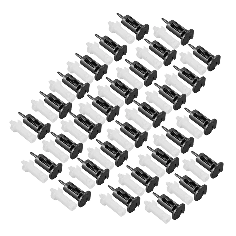 

Black plastic white, mounting for CPU cooler, 30 pcs