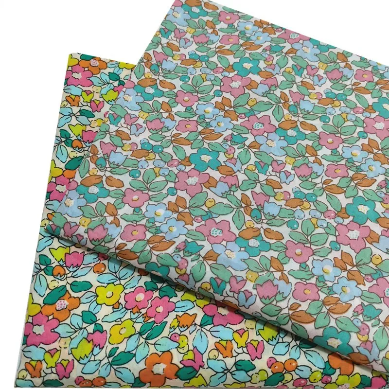 145x50cm Spring Summer Cotton Super Dense Poplin Sewing Fabric for Women's Wear, Dresses, Children's Clothing, and Home Clothes image 5