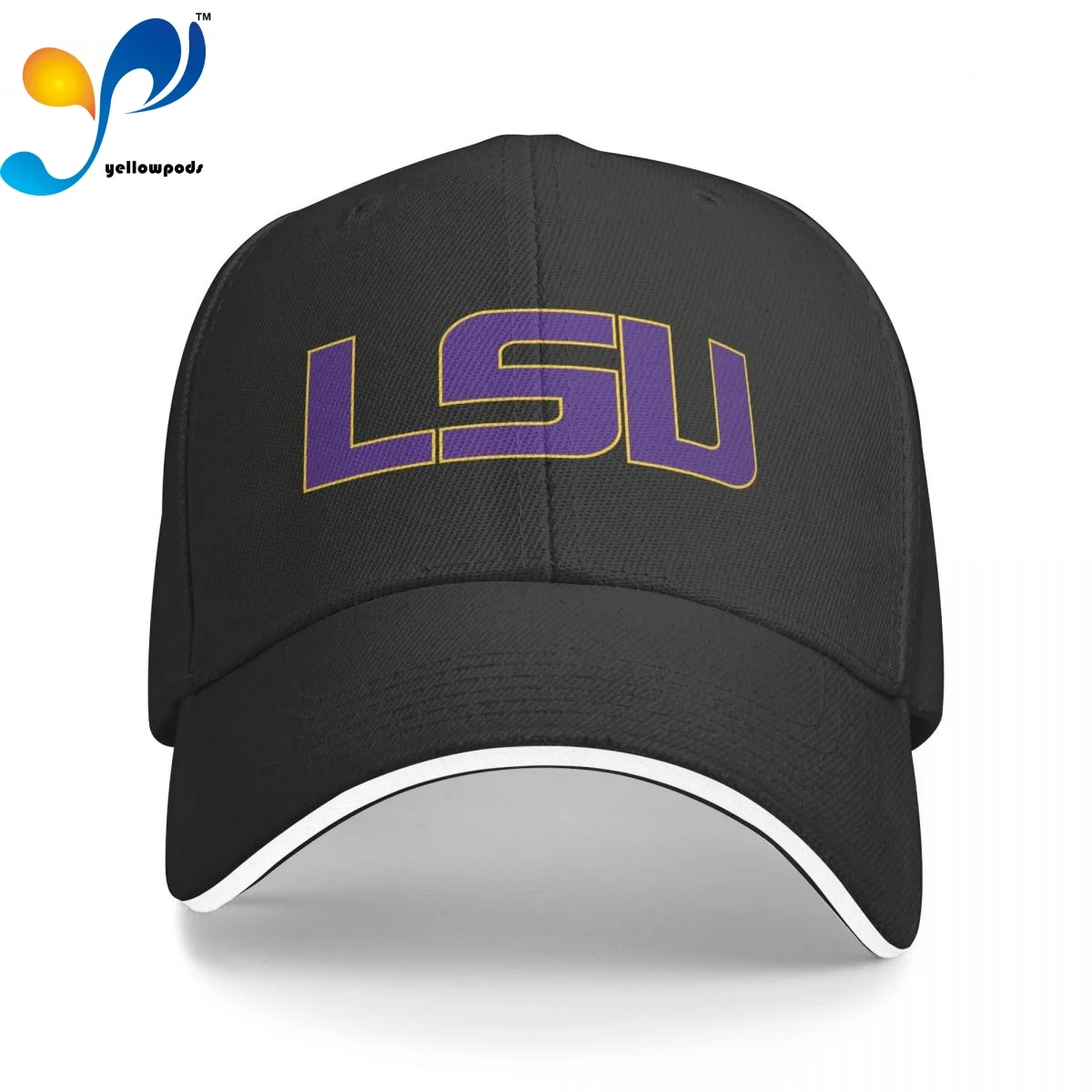 

LSU Trucker Cap Snapback Hat for Men Baseball Mens Hats Caps for Logo
