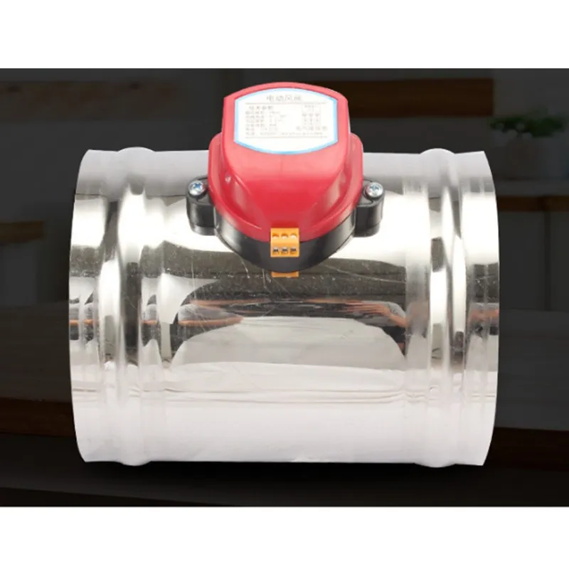 Электрический воздушный клапан из нержавеющей стали 220 в 24 12 В моторизованный