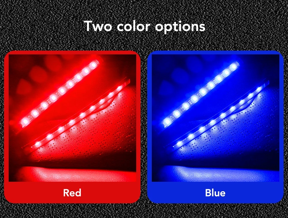 Car Interior Atmosphere LED RGB Strip Light Dash Floor Foot Decorative for Citroen C-Quatre C-Triomphe Picasso C1 C2 C3 | Автомобили и