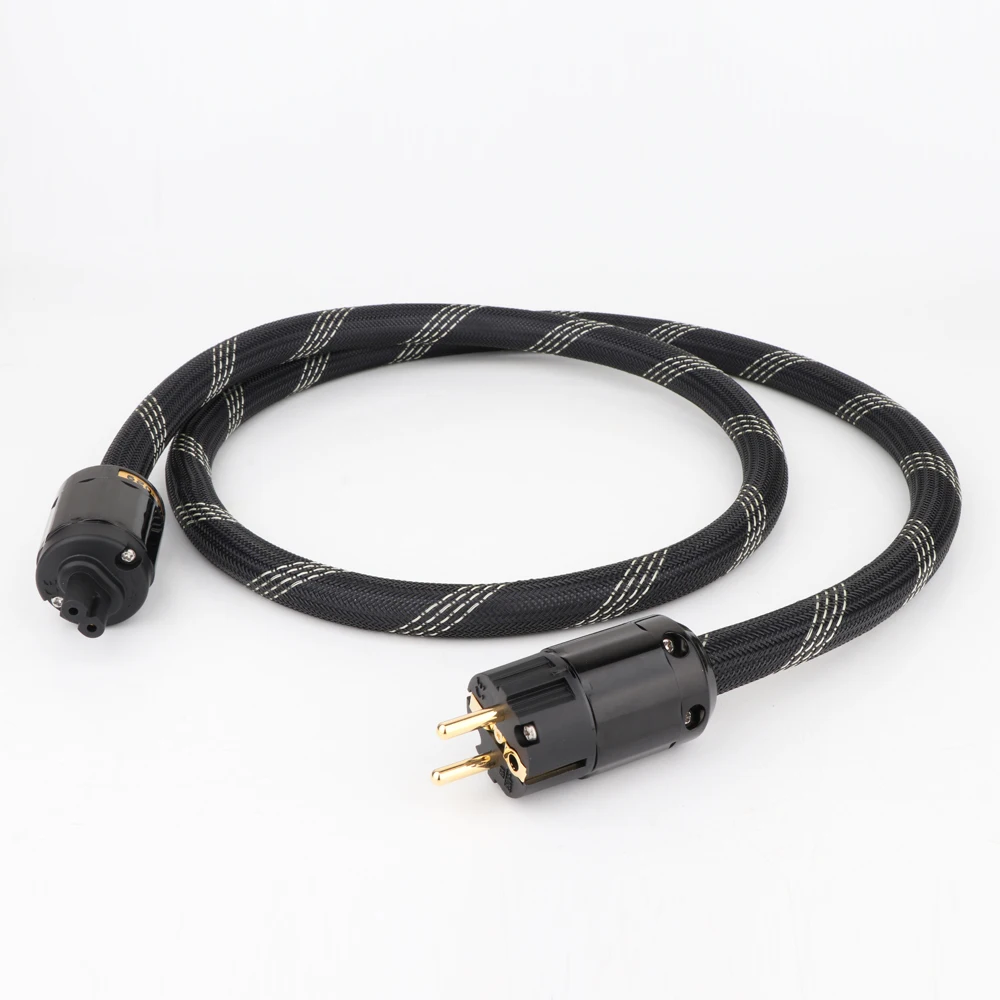 

Кабель питания Preffair D503 PCOCC, медный, европейская версия, с гнездовым разъемом, Рисунок 8, IEC для CD/усилителя/DVD кабель питания Hi-Fi, кабель питания