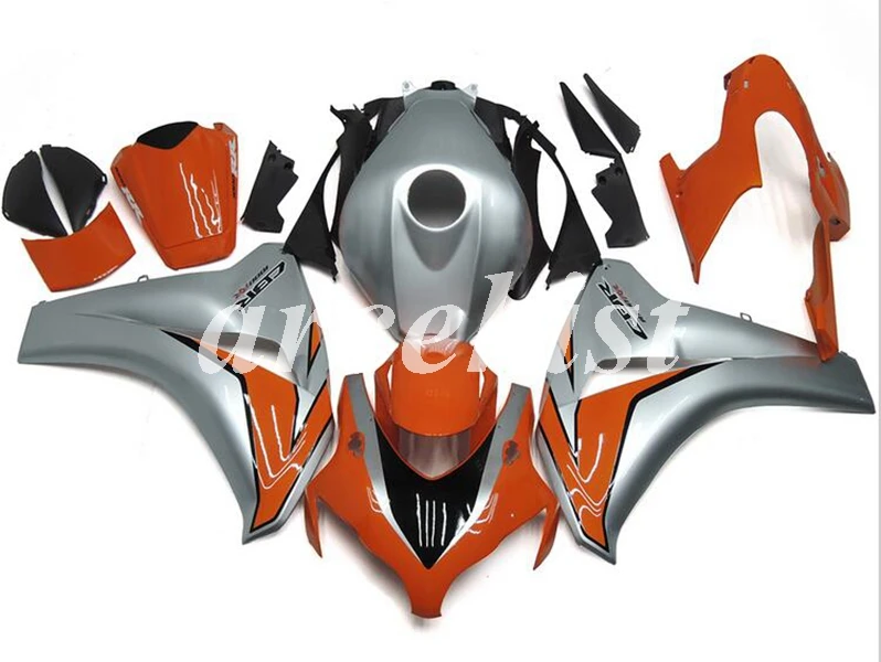 

New ABS whole Motorcycle Fairings Kit Fit For Honda CBR1000RR 2008 2009 2010 2011 08 09 10 11 bodywork set orange silver