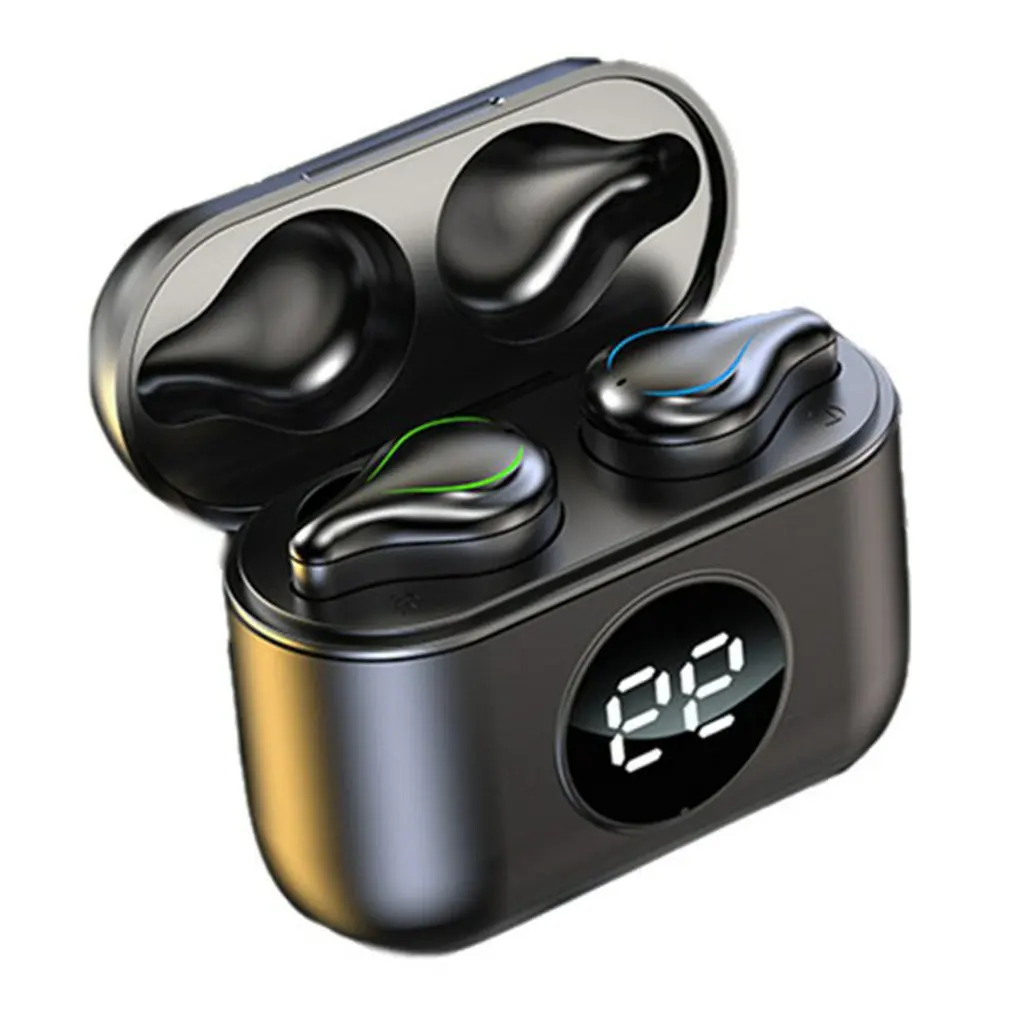

Wireless Bluetooth-compatible Earphone with Microphone Sports Waterproof Wireless Headsets Touch Control Music Earbuds For Phone