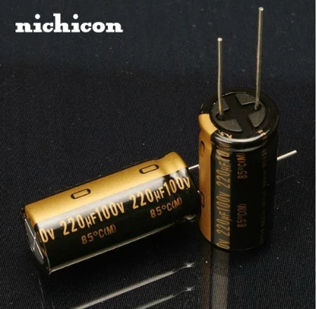 2 шт японские оригинальные NICHICON АУДИО электролитический конденсатор KZ 220 мкФ