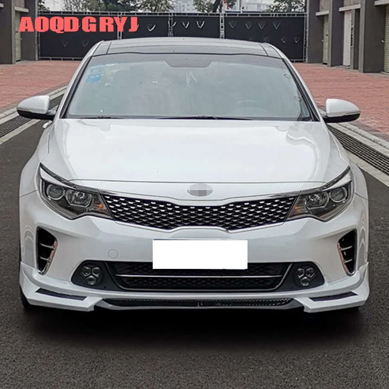 Аксессуары для стайлинга автомобиля 1 шт. Kia Optima K5 2016 2018 Неокрашенный передний