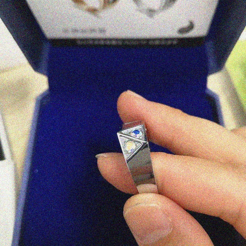 Кольцо против волка титановое стальное защитное кольцо модные скрытые