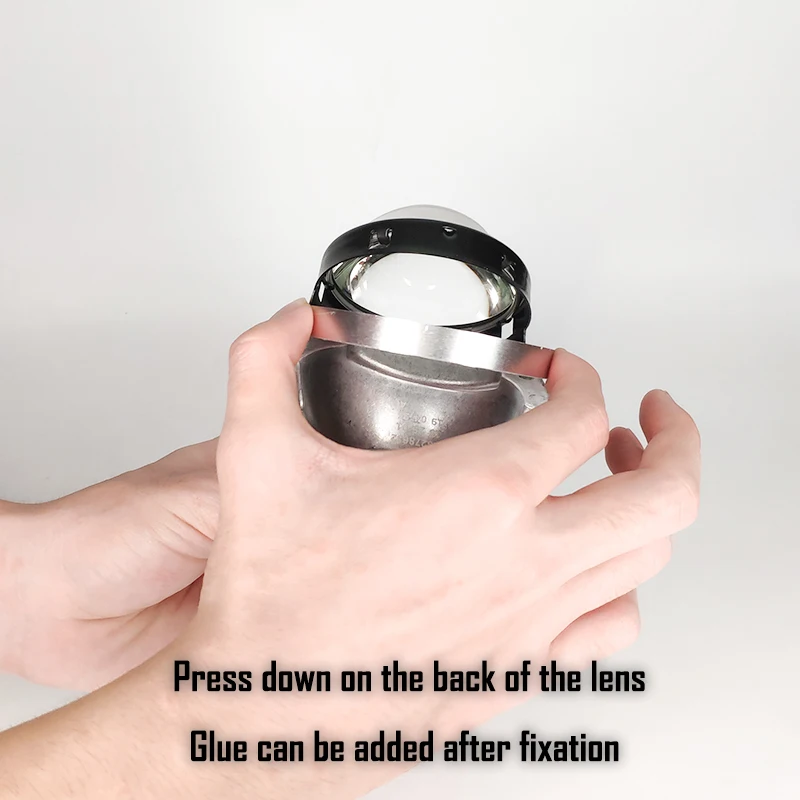 Auto RGB Headlight Projector Lamp LED Devil Denon Eyes For APP Remote 3.0 Inch Hella 3 G5 Koito q5 Projector Headlight Lens