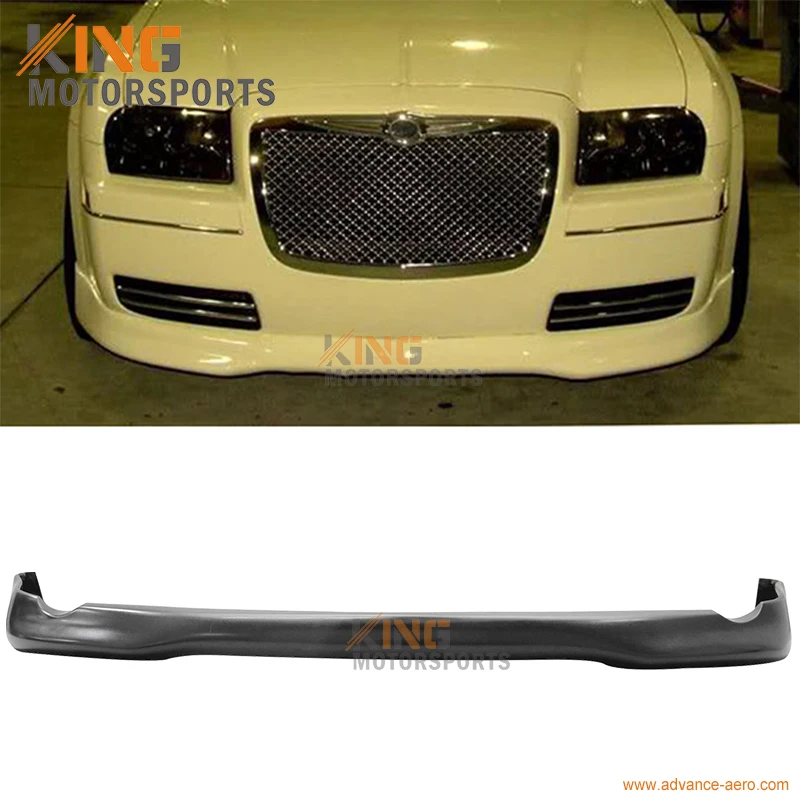 Подходит 2005 2006 2007 2008 2009 2010 Chrysler 300 300C Ed Vip Стиль переднего бампера губ подбородок