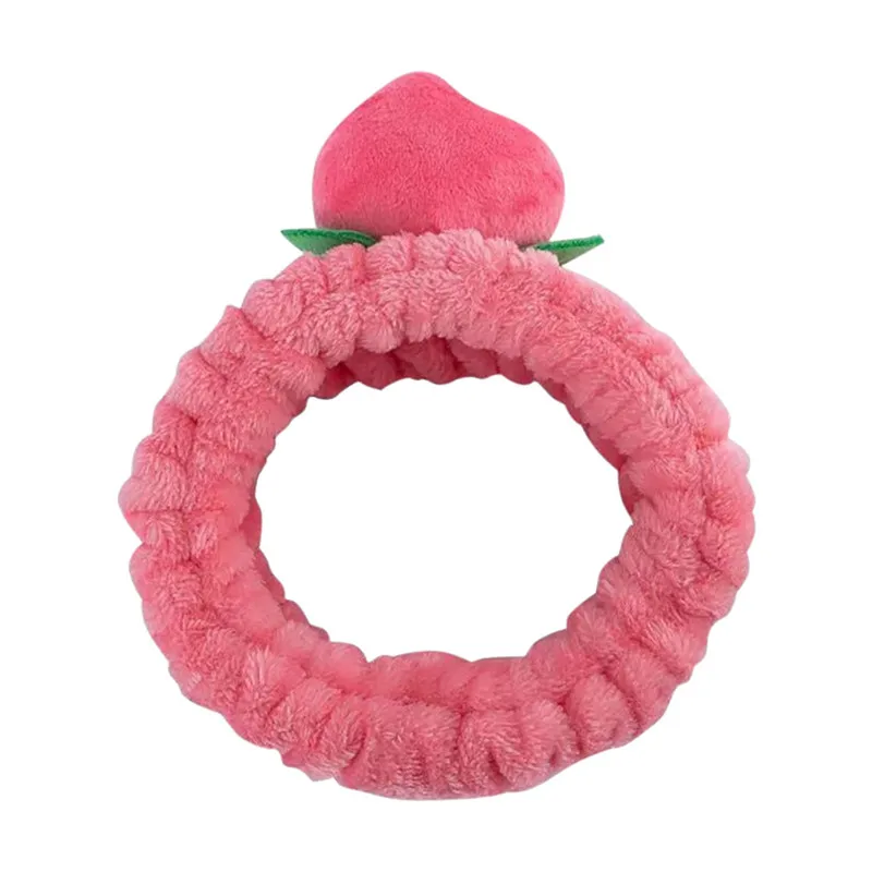 

kids headband Fashion Velvet Hairband Peach Solid Women Hair Ring Head Hoop Girls Headband turban #4N29