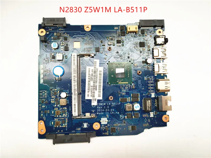 Для ACER Aspire ES1-511 материнская плата NBMML11002 с процессором N2830 Z5W1M LA-B511P 100% рабочий -